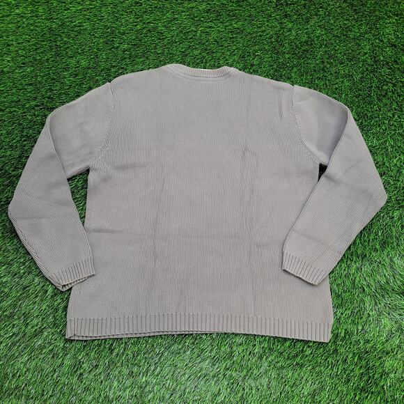 Vintage 90s Harley-Davidson Sweater Medium 22x25 Gray - Picture 2 of 13